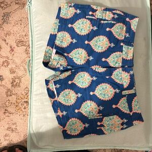 Royal blue, orange 🍊 summer shorts size 4